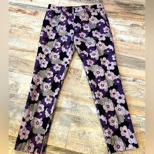 Mr. Turk floral dress pants (size 34)